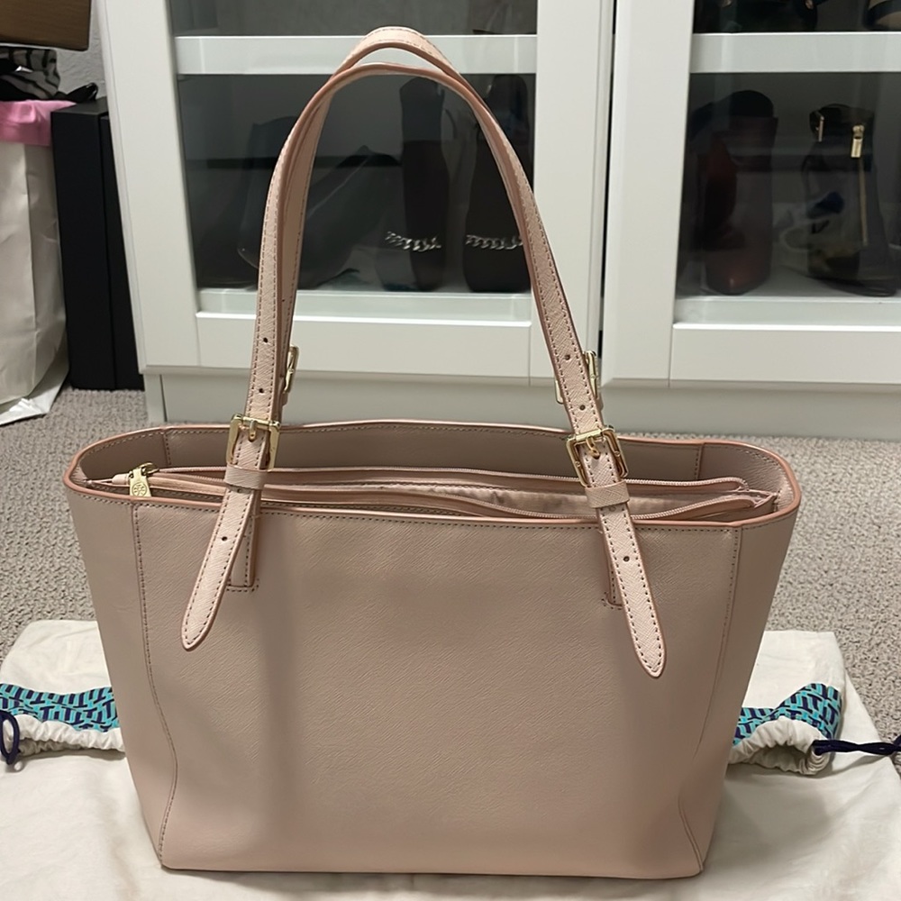 Tory Burch blush pink tote - Picture 6 of 9